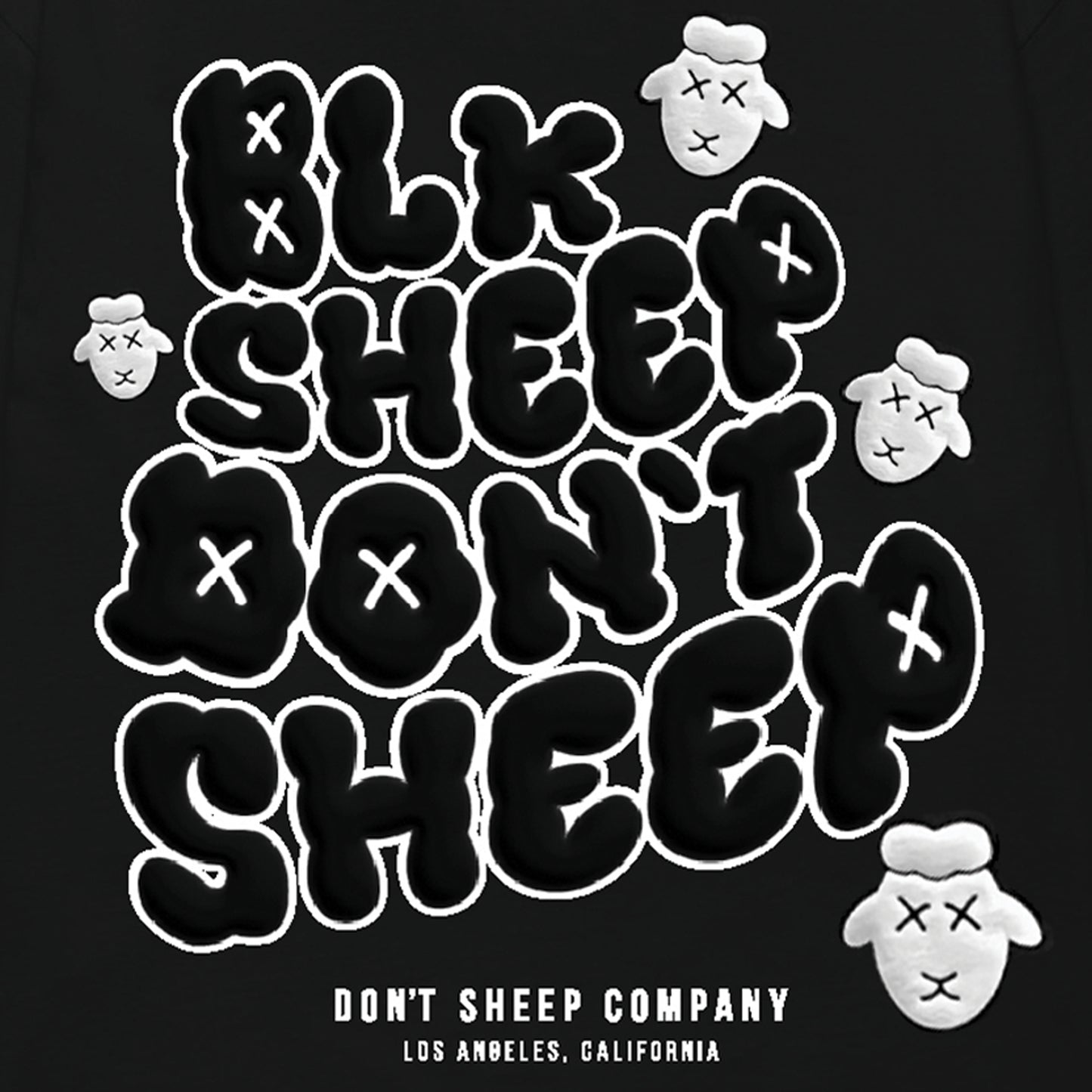 BLK SHEEP DON'T SHEEP TEE